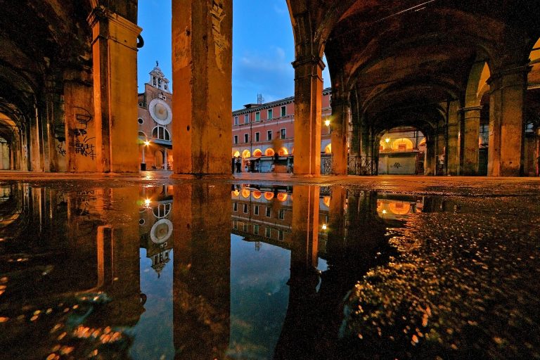 venice piazza night travel photo tom ang