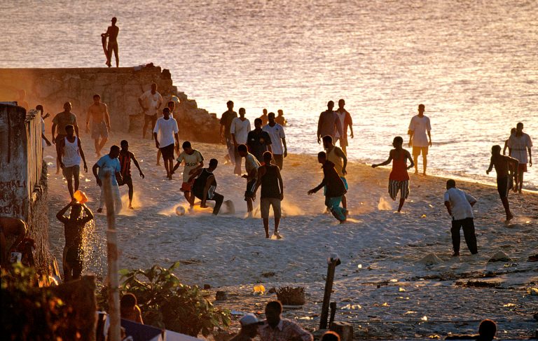 zanzibar old town football beah